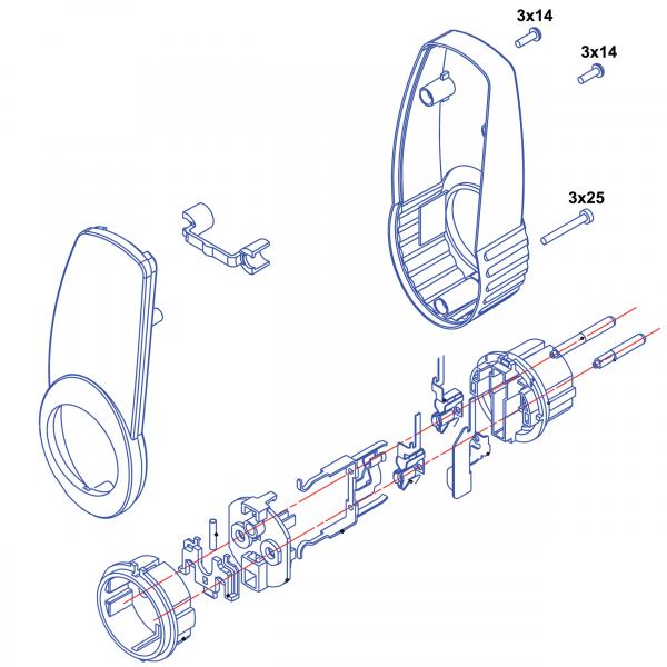 Plug and socket case